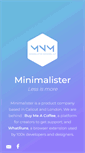 Mobile Screenshot of minimalister.com